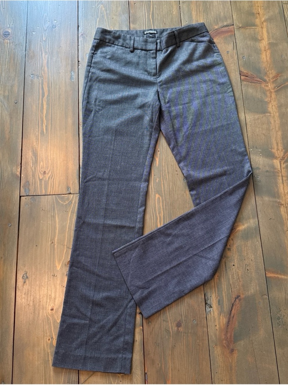 Express Editor Birdseye Pant Black and White